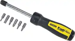 Walmart STANLEY FATMAX MULTIBIT SCREWDRIVER offer