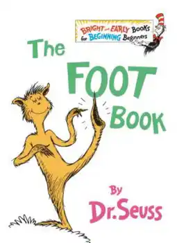 Walmart Dr. Seuss The Foot Book (Hardcover) offer