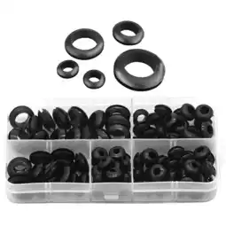 Walmart Wire Rubber Grommet Stem Piping Kit Gasket Plugs for Holes Gaskets 105 Pcs offer