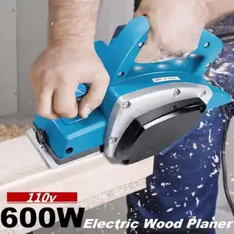 Walmart Vobor 800W, 110V Electric Hand Held Wood working Power Planer offer