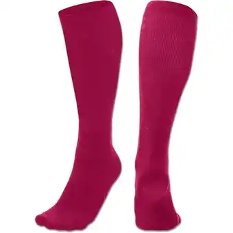 Walmart Multi-Sport Athletic Socks, 1 Pair, Large, Cardinal offer