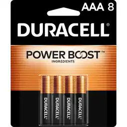 Walmart Duracell Coppertop Alkaline AAA Batteries, 8 Pack offer