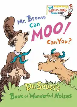 Walmart DR SEUSS: Mr. Brown Can Moo! Can You? (Board Book) offer