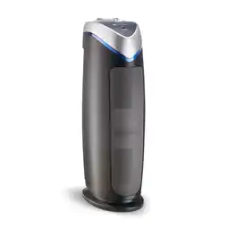 Walmart GermGuardian Air Purifier with HEPA Filter and UV-C Sanitizer, 743 Sq. ft, AC4825DLX, Gray offer