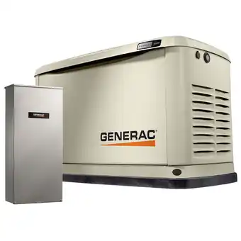 Walmart Generac 7172 - Guardian 10kW Home Backup Generator with 16-circuit Transfer Switch, WiFi-Enabled offer