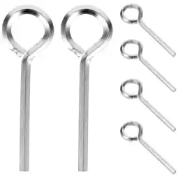 Walmart 6 pcs Standard Hex Key Metal Hex Key Metal Hex Wrench Hex Door Key for Exit Devices offer