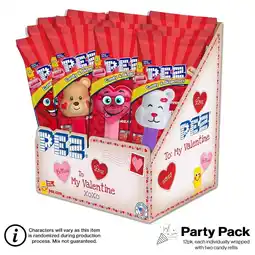 Walmart PEZ Valentine's Day Candy Dispensers, 12 Count, 6.96 oz offer