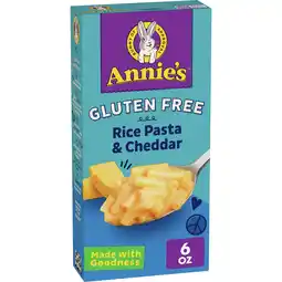 Walmart (3 pack) Annie's Gluten Free Macaroni and Cheese, Rice Pasta and Cheddar, 6 oz offer