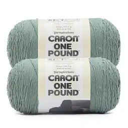 Walmart Caron One Pound #4 Medium Acrylic Yarn, Hosta 16oz/454g, 812 Yards (2 Pack) offer