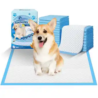 Walmart Tolobeve Training Pads, Dog & Puppy Pads,S, 13x18 in,100 Count,Disposable Dog Pee Pads offer