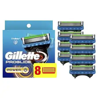 Walmart Gillette ProGlide Razor Refills for Men, 8 Razor Blade Refills offer