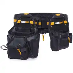 Walmart ToughBuilt Adjustable Pocket Tool Belt, Polyester, 20.5 in, 3.75 lb offer