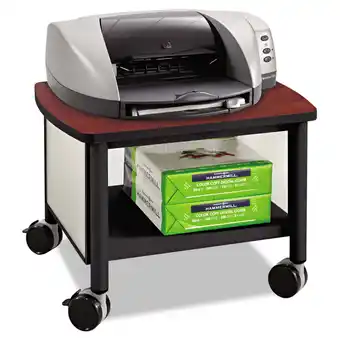 Walmart Safco Impromptu Under Table Printer Stand in Stainless Steel Frame in Black offer