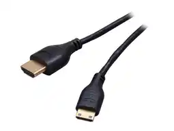 Walmart StarTech.com HDMIACMM6S 6 ft. Slim High Speed HDMI to Mini HDMI Cable with Ethernet - Retail offer