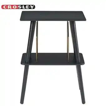 Walmart Manchester Record Player Stand - Turntable Stand, Black offer