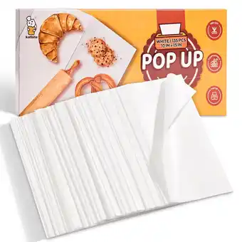 Walmart Katbite Heavy Duty Non-Stick Parchment Paper, 10x15 inch, 135 Sheets offer