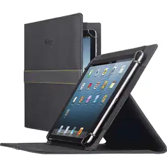 Walmart SOLO UBN220-4 Urban Universal Tablet Case Fits 5.5 in. to 8.5 in. Tablets - Black offer