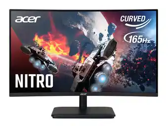 Walmart Acer 27 inch Curved FHD (1920x1080) 165Hz Monitor, AMD FreeSync, ED270R (Display Port & 2x HDMI) offer