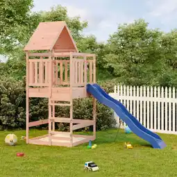 Walmart vidaXL Outdoor Playset Solid Wood Douglas offer