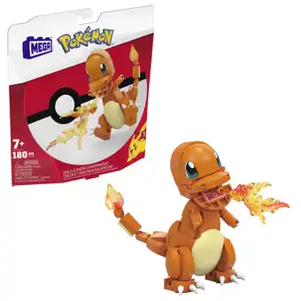 Walmart MEGA Pokemon Build & Show Charmander Toy Building Set, 4 Inches Tall offer