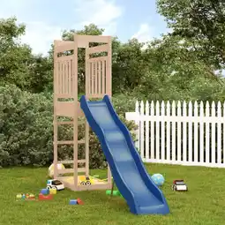 Walmart vidaXL Outdoor Playset Solid Wood Pine offer