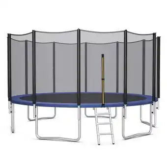 Walmart Canddidliike Bounce Combo Outdoor Trampoline with Safety Closure Net and Ladder offer