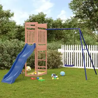 Walmart vidaXL Outdoor Playset Solid Wood Douglas offer