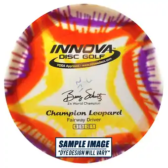 Walmart Innova I-Dye Champion Leopard Fairway Driver Golf Disc offer