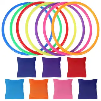 Walmart WSTEER 1 Set Bean Bags Rings Toy Toss Rings Toss Game Tools for Indoor and Outdoor Activities offer