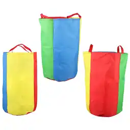 Walmart 3 Pcs Kangaroo Jumping Bag Bean Bags Bag Sack Race Pouch Jumping Bags Outdoor Sack Race Game Child offer