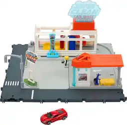 Walmart Matchbox Cars Playsets, Super Clean Carwash with 1 Matchbox Car offer