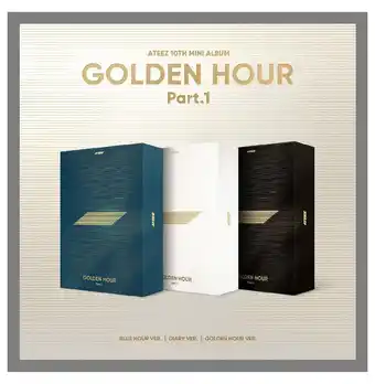 Walmart ATEEZ GOLDEN HOUR : Part.1 10th Mini Album with Tracking Sealed ATZ (Standard Random Version) offer