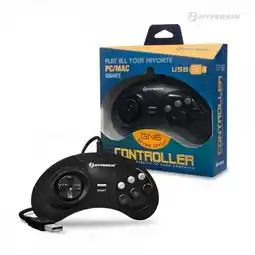 Walmart Hyperkin GN6 Premium Genesis USB Controller for PC/Mac offer