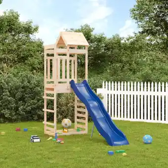 Walmart vidaXL Outdoor Playset Solid Wood Pine offer