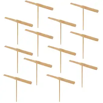 Walmart Bamboo Dragonfly Recreation Flying Toys Funny Hand Child Crank Propeller 20 Pcs offer