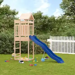 Walmart vidaXL Outdoor Playset Solid Wood Pine offer