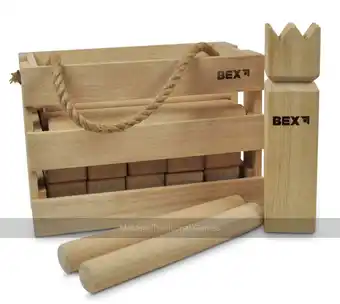 Walmart Bex Kubb Original in Wooden Box - Rubberwood offer