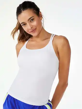 Walmart Love & Sports Women's Seamless Strappy Cami Top offer