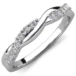 Walmart Moissanite by Cate & Chloe Avery 925 Sterling Silver Ring for Women, Gift for Her offer