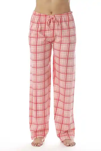 Walmart Just Love Women's and Women's Plus Plaid Pajama Pants offer