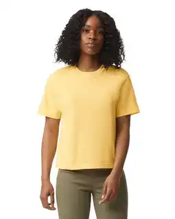 Walmart Comfort Colors - Women's Heavyweight Boxy T-Shirt - 3023CL - Butter - Size: 2XL offer