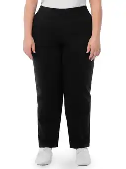 Walmart Athletic Works Women's Plus Size Core Active Relaxed Fit Pants offer