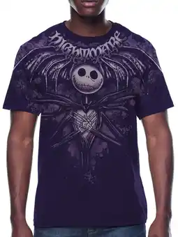 Walmart Nightmare Before Christmas, Men's Graphic Short Sleeve Tee, Sizes XS-3XL offer