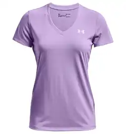 Walmart Under Armour 12558395662X Women's Tech V-Neck Octane Size 2XL T-Shirt offer