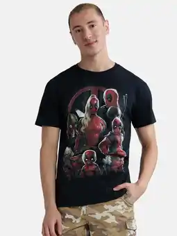 Walmart Deadpool Family Men's & Big Men's Graphic Tee with Short Sleeves, Sizes S-3XL offer