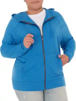 Walmart Athletic Works Women's Plus Size Lightweight Zip-Up Hoodie offer