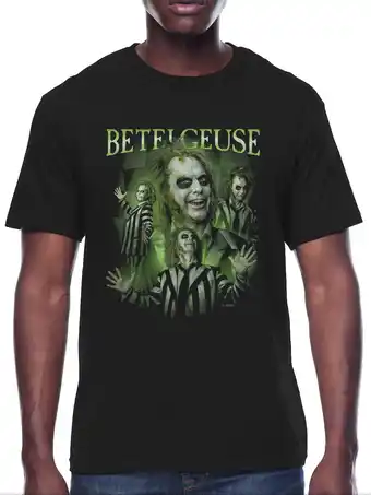 Walmart Beetlejuice, Mens Graphic Print Short Sleeve Tee, Multi Beetlegeuse, Sizes S-3XL offer