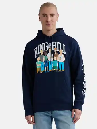 Walmart King of the Hill Men's Graphic Hoodie with Long Sleeves, Sizes S-3XL offer