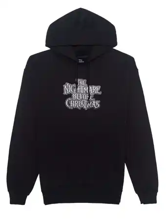 Walmart Disney Nightmare Before Christmas Men's and Big Men's Graphic Hooded Fleece Sweatshirt, Sizes S-3XL offer