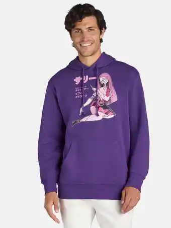 Walmart Nightmare Before Christmas Men's Sally Graphic Hoodie, Sizes S-3XL offer